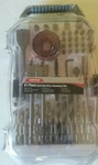 Sheffield 57 Pcs Drill Bits, Hole Saw&driver Full Accessory Set Solid Case. Fixed Price $25.00.