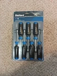 Diehard 7 Pc Nut Driver Set Metric 5, 6, 8, 9, 10 12MM DH50051 -new In Package. Fixed Price $30.89.