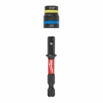 Milwaukee Shockwave Quik-clear 2-IN-1 Magnetic Nut Driver 5/16" & 3/8". Fixed Price $15.43.