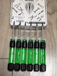 Vim Tools 6PC Miniature Torx Screwdriver Set W/spinner Handle T5-T10 #MTX100. Fixed Price $45.56.