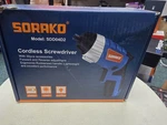 Sorako 3.6V Cordless Electric Screwdriver 6NM, Rechargeable 1.3AH Li-ion Battery. Fixed Price $26.64.