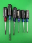 Craftsman Ugly Vintage Comfort Grip Screwdriver Lot. Fixed Price $50.00.