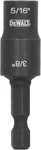 2 In Dewalt Double Ended Nut Driver Sae 5/16 & 3/8 Socket And Short Extension. Fixed Price $23.99.