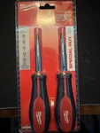 Milwaukee 11-IN-1 Multi-tip Screwdriver With Square Bits (2-PACK). Fixed Price $16.00.
