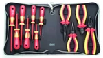Proskit 902-218 1000V Insulated Screwdriver And Plier Set, 11 Pcs. Fixed Price $195.64.
