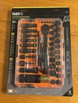 Klein Tools 65500KNECT Complete Impact Pass-through Flip Socket Set 39-PIECE New. Fixed Price $112.95.