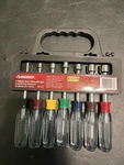 Husky 7-PIECE Sae Nut Driver Set Multicolor Model 279-998. Fixed Price $15.00.