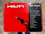 New - Hilti SD2500 1/4" Wood Drywall Screwdriver. Fixed Price $189.99.
