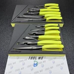 Snap-on Tools Usa New Hi Viz Yellow 12-PIECE Essential Pliers / Cutters Foam Set. Fixed Price $999.95.