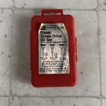 Sears Craftsman Power Screwdriver Bit Set No. 9-2565 1/4" Hex Shank Usa. Used.. Fixed Price $13.50.
