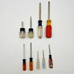Craftsman Usa Lot Awl Screwdriver Vtg 9PC Flat Head Phillips Mini Stubby Pocket. Fixed Price $46.99.