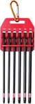 Protorq Long Impact Bit Set, T15-T40 Torx, 6-INCH Length, 6-PIECE,INDUSTRIAL Hex. Fixed Price $27.99.