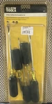 Klein Tools 85075 Cushion Grip Screwdriver Set Phillips/slotted Pc. Fixed Price $36.97.