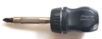 Snap-on Usa Ratcheting Magnetic Stubby Black Screwdriver SSDMR1A. Fixed Price $49.98.