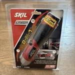 Skil FO122350AA 4V Li-ion Cordless Screwdriver With Led Flashlight Red/black. Fixed Price $23.99.