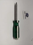 Vintage Sk Tools Screwdriver 73514 Green Handle, Removable Cap, Usa. Fixed Price $14.99.