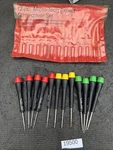 Sears Craftsman Nos 12PC Micro-tech Expert Screwdriver Set 41670 France Ugly. Fixed Price $79.00.
