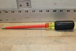 Cementex MC6PCG 3/16" 1000V Insulated Slotted Screwdriver, Cushion Grip, 9.5". Fixed Price $19.99.