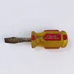 Vtg Stanley 64-842 Flat Head Stubby Screwdriver Tool Red Yellow 3 Made In Usa. Fixed Price $5.59.