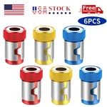 6PCS Screwdriver Head Magnetic Ring Pivoting Bit Tip Holder Magnetizer. Fixed Price $9.89.