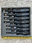 Snap On Tools NDDM1070 Piece Metric Nut Driver Set 6MM-12MM PAK431970. Fixed Price $229.99.