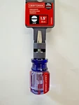 New Craftsman Screwdriver Slotted/flat, 3/16 Inch, 1.5" (35MM), CMHT65020, Sae. Fixed Price $14.00.