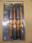 Klein Tools 33734INS 4-PIECE Slim-tip Insulated Screwdriver Set. Fixed Price $32.99.