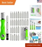 Compact 32-IN-1 Screwdriver Tool Kit Ideal For Electronics & Jewelry Repair. Fixed Price $7.11.