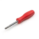 6-IN-1 Phillips Screwdriver (#1 X #2, #0 #3, Red). Fixed Price $13.00.