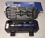 Quinn Heavy Duty Impact Screwdriver 9PC Kit 58151 (driver, Short, And Long Bits). Fixed Price $24.95.