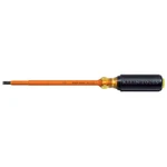 Klein Tools 605-7-INS Insulated 1/4" Cabinet-tip 7" Round-shank Screwdriver. Fixed Price $26.82.