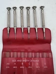 Vintage Starrett S555 Jewelers Screwdriver Set 6 Pc Precision Tools With Case. Fixed Price $49.00.