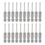 20PCS PH00 Phillips Screwdriver Bit 1/4" Hex Shank 2" Long 0.1" Rod Magnetic. Fixed Price $24.61.