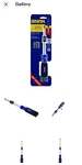 Irwin Extendable Screwdriver, Extends From 5" 11" Piece Set, Tools, Hobbys. Fixed Price $19.88.