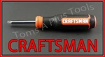 Craftsman Tools 7-1/2" Long 1/4 Socket Nut Driver Extension Spinner Handle. Fixed Price $7.17.