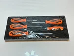 New Matco SSPCO5CA Top Torque Ii 5PC Premium Orange Germany Screwdriver Set Foam. Fixed Price $124.99.
