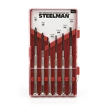 Steelman Precision Shaft 6-PIECE Electronics Steel, Nickel. Fixed Price $17.99.