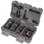 Klein Tools 66070 1/4 In, 1/2 Drive Flip Impact Socket Set, Sae, Pcs. Fixed Price $59.39.