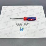 Snap-on Tools 2025 Red White & Blue 1/8" Flat Head Mini-tip Screwdriver SHD304. Fixed Price $49.95.