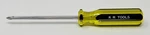 Vintage Kr Tools Phillips Head Screwdriver Yellow Plastic Handle 7.5". Fixed Price $5.95.