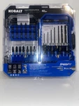 New Kobalt Xtr Impact Screwdriver Bit Set (40 Pieces) ($70 Value). Fixed Price $18.74.