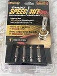 New Speedout Damaged Screw Head Extractor 4 Pc. Set W/case & Bolt Removal. Fixed Price $16.00.