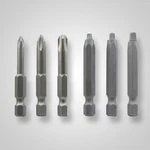 Snappy Tools 72123 #1, #2, #3 X Phillips & Square Driver Bits (1 Pc. Each). Fixed Price $9.23.