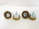 Lot Of New Truper 11572 Wire Brass Plated Brush Cups 3/4. Fixed Price $9.99.