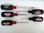 Craftsman Grip-n-drive Slotted Phillips Screwdrivers 41745 Pr Made In Usa. Fixed Price $49.95.