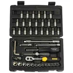 Stanley STMT72794-8 46-PIECE 1/4" Square Drive Metric Socket And Accessories Kit. Fixed Price $85.99.