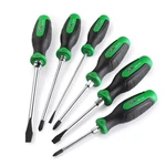 Sk 6-PIECE Magnetic Screwdriver Set, S2 Steel, 3 Slotted & Phillips Green. Fixed Price $49.99.