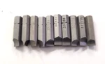Qualtool #6 Slotted 1/4" Hex Insert Power Screw Driver Bits Of 10 250SS6. Fixed Price $10.99.