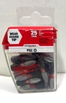 Milwaukee 48-32-4604 Shockwave NO.2 Phillips Tic-tac, 25-PIECE. Fixed Price $13.50.