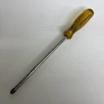 Vintage Proto 9688 No. 3 Phillips Screwdriver Usa Amber Handle. Fixed Price $12.71.